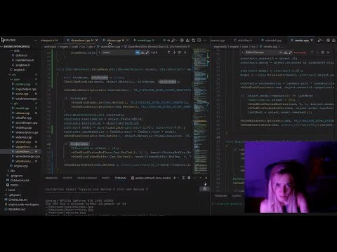 writing my own game engine (vulkan/c++) // they told me it will not hurt