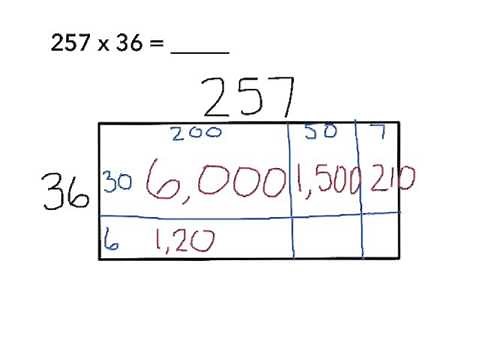 Using Arrays to Multiply 3-Digit by 2-Digit Numbers