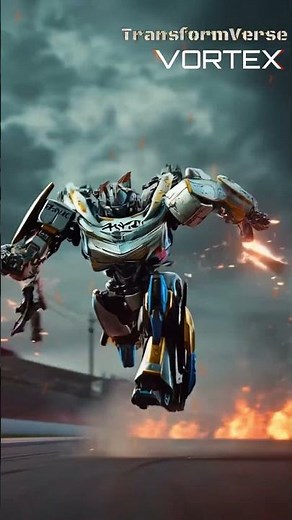 VORTEX — Transformer Formula 1 Car in Renault Style!