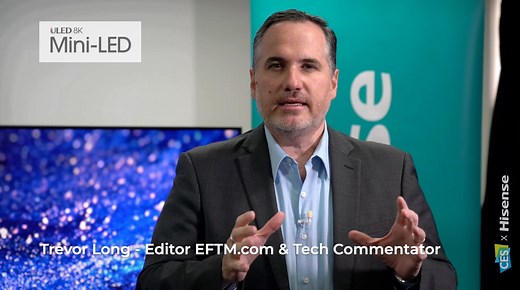 Trevor Long from EFTM takes a look at the all-new technology from Hisense, the ULED Mini-LED TV range. Press play to learn more 👇 | Hisense