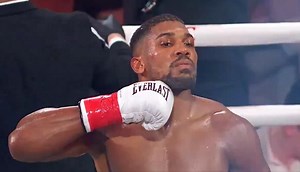 Anthony Joshua Breaks Silence on Knockout Win: “I'm not happy”