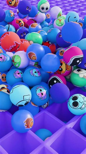 Sprunki & Brainrot Face Ball Falling 28 #roblox