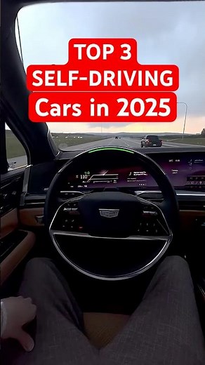 Top 3 Self-Driving Cars in 2025 (Ranked!) 🤖