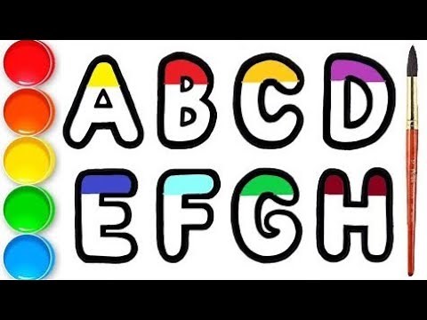 a for apple | abcde | phonics song | abcd in english