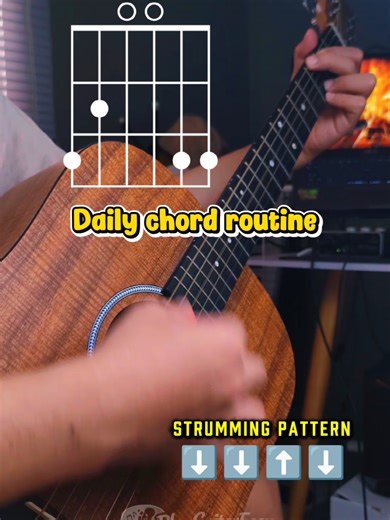 Daily Guitar Chord Practice Routine