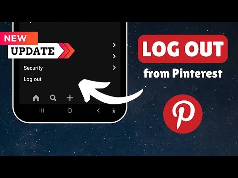 How to Log Out of Pinterest Account | Sign Out of Pinterest Account