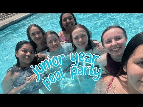 JUNIOR YEAR POOL PARTY!!