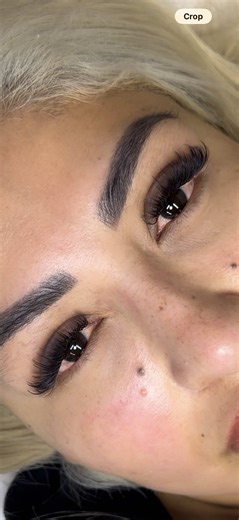 Volume Lashes in Dark Brown: A Stunning Transformation