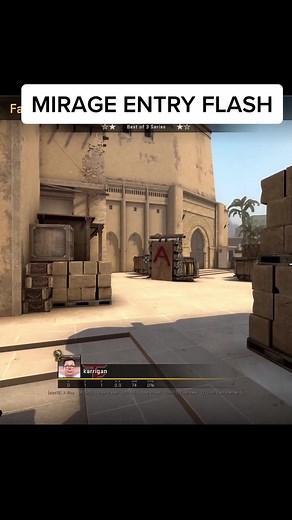 Effective Mirage Flashbang Strategy in CS:GO