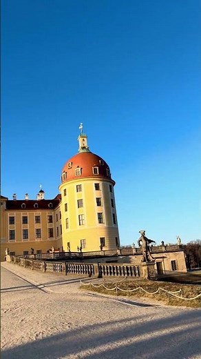🇩🇪 Entering the Majestic Gates of Schloss Moritzburg✨ #germany🇩🇪 #travel #europe #deutschland