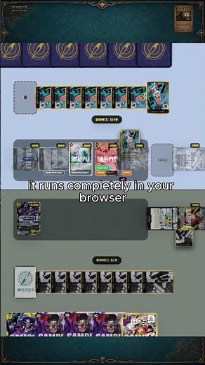New One Piece TCG Simulator — Free to Play! 🏴‍☠️⚔️ #Shorts