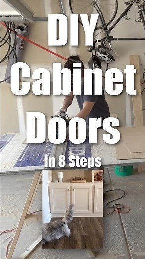 DIY Cabinet Doors in 8 Steps #diy #homeimprovement