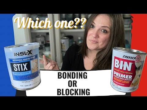 Which primer should you use before painting furniture? Bonding primer or Blocking primer
