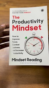 Have you read my newest book yet? 😀 Get your copy, if you haven’t. Link in my bio 🔗 #mindset #theproductivitymindset #productivity #improvefocus #creativity #booksonbooks #bookstagram #selfimprovement #masteryourmindset #nonfictionbooks | Mindset Reading