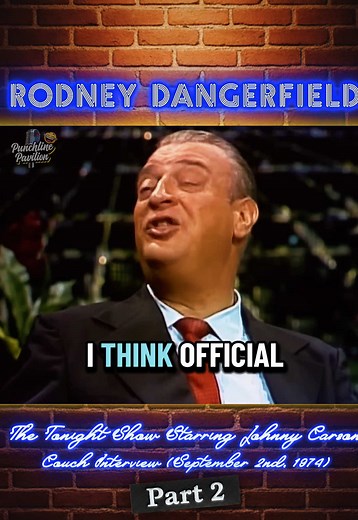Rodney Dangerfield's Iconic Couch Interview on Carson