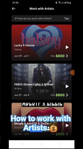 How to work with Artists on TikTok #howto #tiktok #artists #shorts
