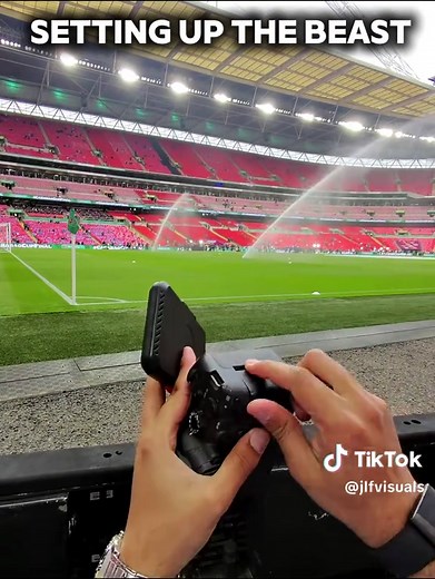 Setting Up the Beast at Wembley: Canon Photography