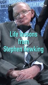 Even though Stephen Hawkings left us a year ago, he still has a few more life lessons to teach us. 🌌 Find us on YouTube ---> http://bit.ly/2XedxqI | Cultura Colectiva