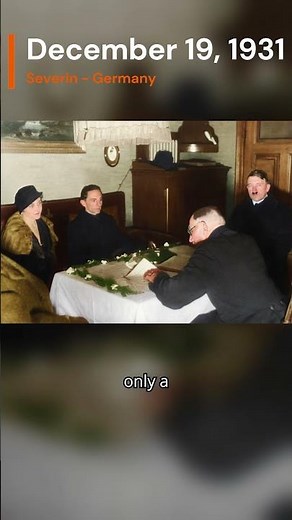 Hitler Attends Goebbels’ Wedding - Now In Colors #timepeek #history #colorizedhistory #hitler #ww2