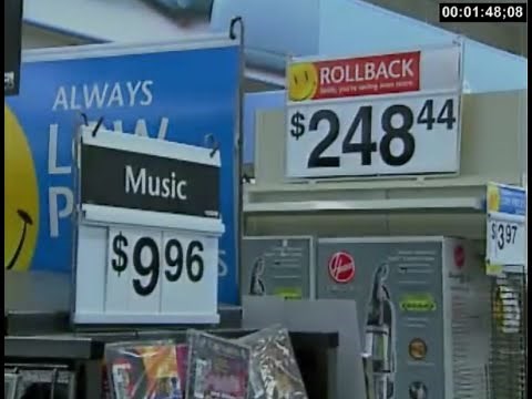 Christmas Shopping at Walmart in 2006