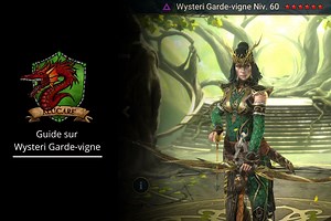 Guide sur Wysteri Garde-vigne artefact et maîtrise