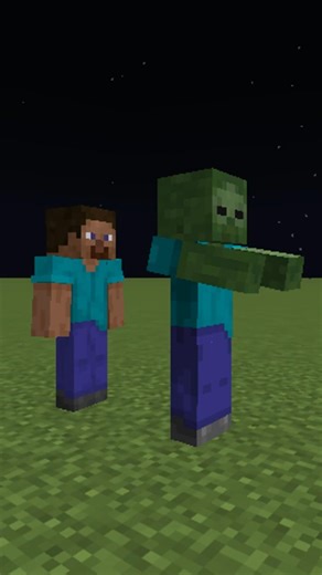 Making Minecraft Monsters NOT Hostile #shorts #minecraft