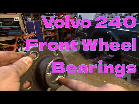 Beginners Guide to replacing Front Wheel Bearings on a Volvo 240
