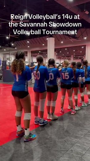 Reign Volleyball’s 14u at Savannah Showdown Tournament