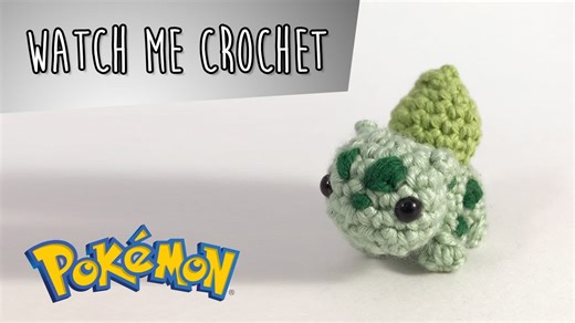Bulbasaur - Watch me Crochet Pokemon Timelapse