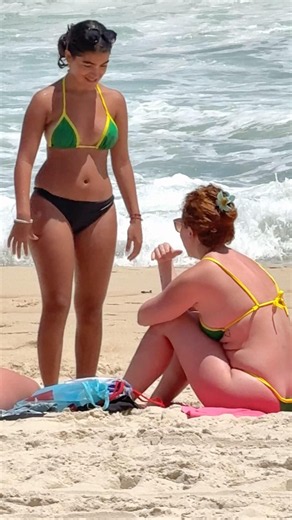 🇧🇷 Copacabana Beach A Beautiful Day