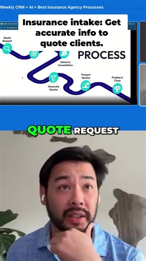 Stop guessing! Accurate insurance intake is key to advising clients & getting quotes right. Learn the process. #InsuranceTips #BusinessHacks #ClientOnboarding #SalesProcess #Finance