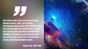 So gruselig klingt ein Schwarzes Loch