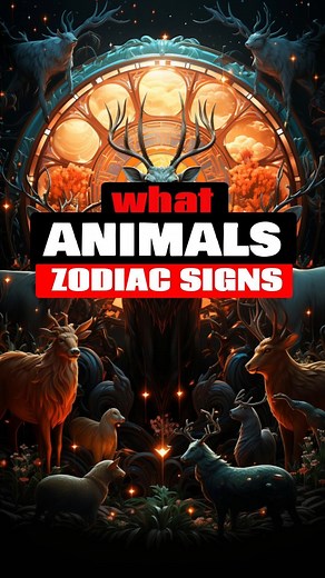 Which animal reflects your zodiac sign? #ZodiacSigns #Horoscope | Zodiac Fact