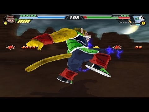 Golden Great Ape Bardock VS Freeza Soldiers (Dragon Ball Z Tenkaichi 3)