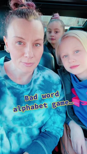 Very educational #badmomsoftiktok #alphabetgame #badwords #justwords #education #momof4girls #wednesdayvibes #fyp