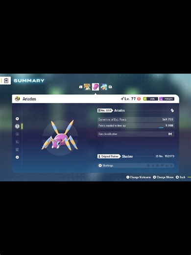 ✨️How to use Ariados in Pokemon Legends ZA Ranked ✨️ Showcase ✨️ #pokemon #pokemonlegendsza #pokemonlegendszaranked #shinypokemon