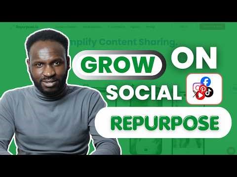 How to Automate Social Media Posting (Repurpose.io Full Guide for Beginners)