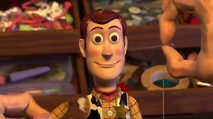 Satisfying scene from Toy Story 2 - Cleaning/Fixing Woody