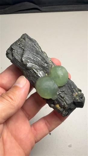 Epidote and Botryoidal Prehnite Bendoukou, Kayes, Mali #epidote #prehnite #crystaldecor #crystals | Gadsden Gem & Jewelry