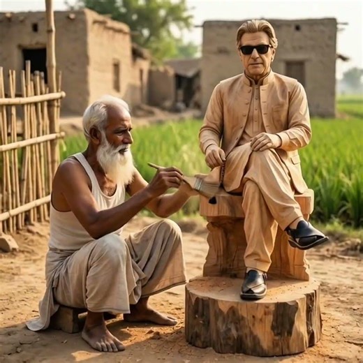 Master Woodcarving of Imran Khan #cartoon #adventurechallenge #facts