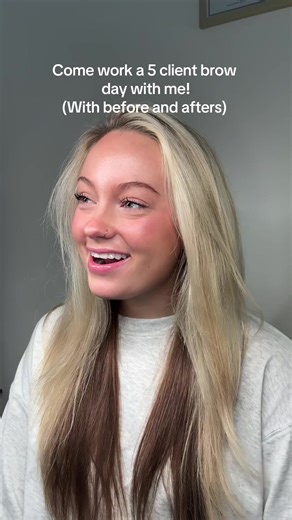 Transforming Brows: My 5 Client Day Experience