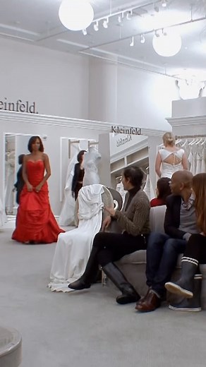 Will this bride say YES to a RED wedding dress! ‼️❤️ #SayYesToTheDress | Say Yes to the Dress American