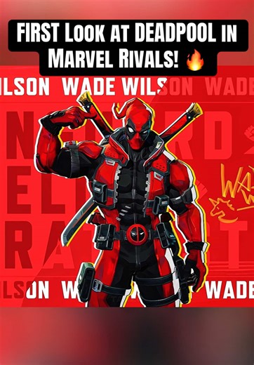 First look at DEADPOOL Gameplay in Marvel Rivals Season 6! 🔥 #marvelrivals #deadpool #season6 #nightatthemuseum #gamingontiktok