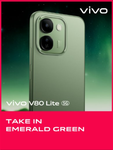 From structured workspaces to outdoor scenes, the vivo V80 Lite supports your pace with a fresh, restored pulse long after the day is done. #vivoV80Lite #vivoV80lite10000mAh #fyp #foryoupage #viral