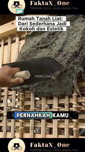 Proses Unik Membangun Rumah dari Tanah Liat yang Mewah😱❓ #RumahTradisional #TanahLiat #BangunanUnik