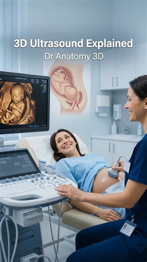 🤰 3D Ultrasound Pregnancy: See Your Baby Before Birth! 👶 | Medical Animation