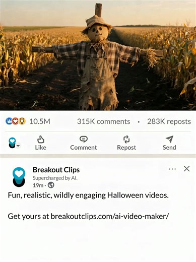 Boost your sales with attention-grabbing Halloween Video Ads in just 3 clicks. 👻🎃💀 Create any of these NEW video ads with our fast drag & drop editor, accessible from any browser in under 30 seconds. ✅ TONS of unique Halloween animations ✅ 1,000 more thumb-stopping animations ✅ New ones added weekly ✅ No video editing skills required ✅ Premium music library included ✅ 100% ad compliant Get more sales on Instagram, Facebook, Linkedin, YouTube, your website or even inside Messenger! Get started