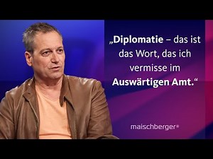 Dieter Nuhr über politische Debatten, das Bildungssystem und deutsche Außenpolitik | maischberger