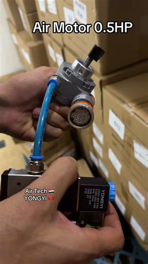 Explore Air Motor Sizes: 0.5HP to 1.7HP Options