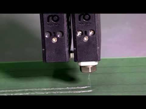 Aero Spray Head for Hot Melt Spirals | Robatech